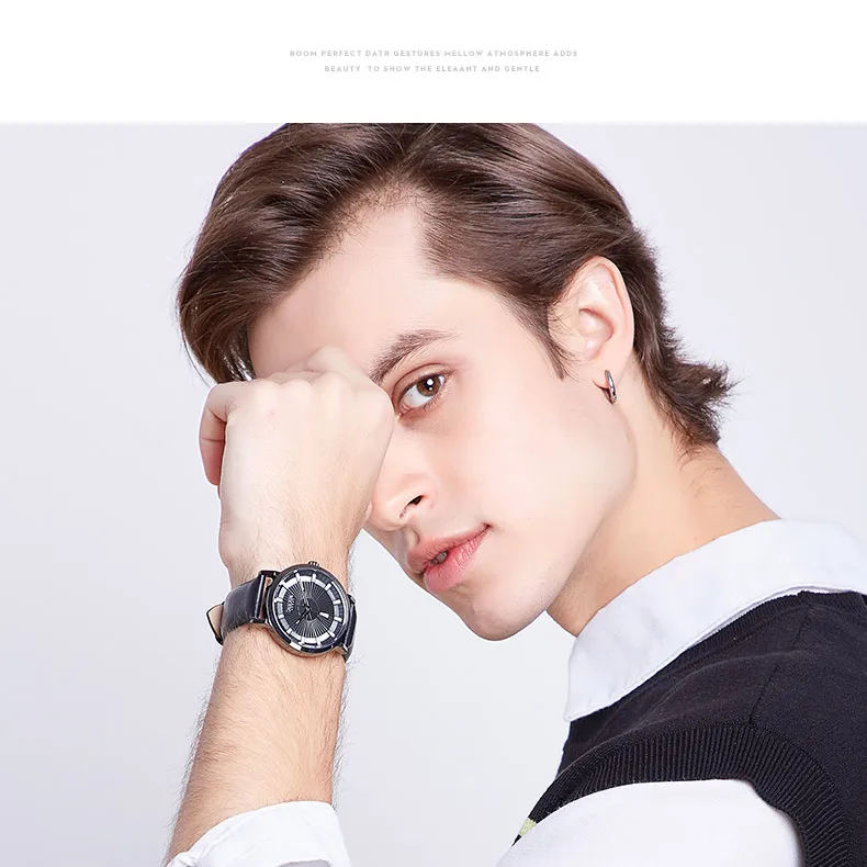 Новые Julius мужские часы Япония Кварцевые Homme Часы Авто Дата Изысканная мода натуральная кожа мальчик Ретро подарок на день рождения коробка