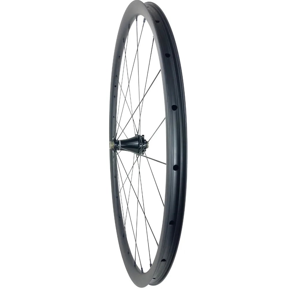 Бескамерная углеродная колесная пара 990g 650B MTB XC 27 мм 25 Глубокие Прямые тянущиеся