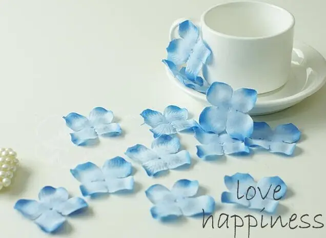 Свадебные украшения 17 цветов 1000 шт./лот Модные Шелковые с лепестками гортензии|wedding rose|hydrangea petalsatificial flowers |