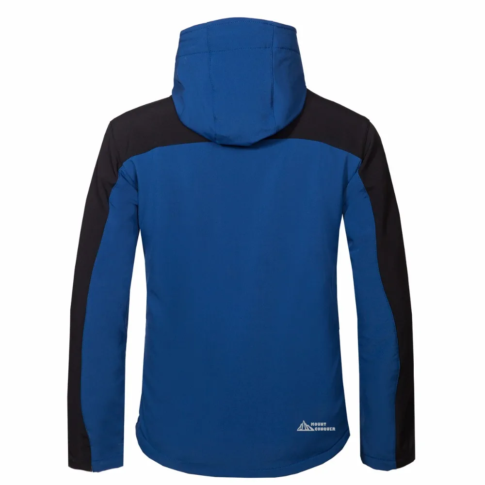 2019 New Style Men Hiking Jacket Windproof Water Repellent Softshell Fleece Male Autumn Spring Clothing Riding Climbing Coat | Спорт и