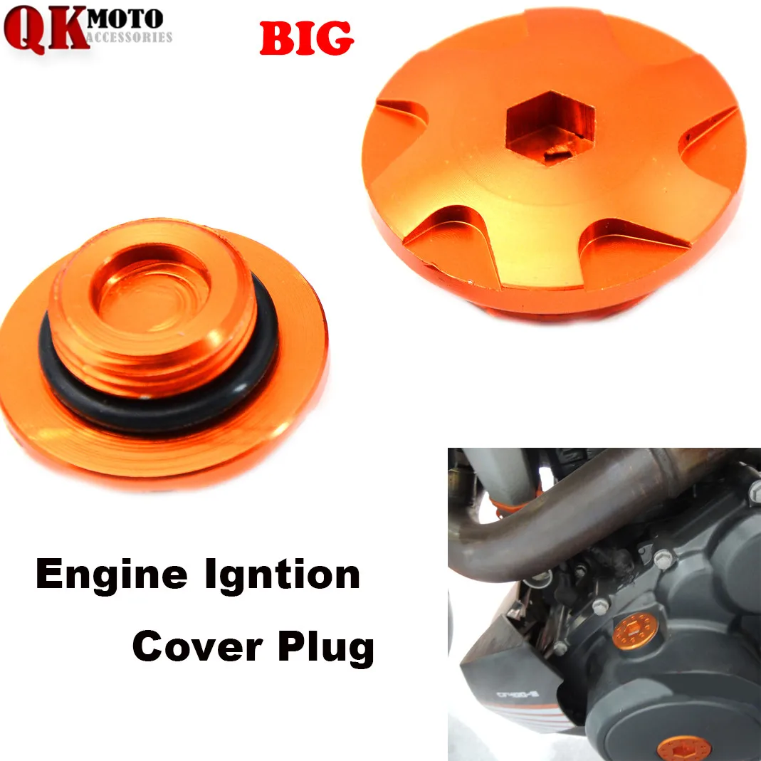Hot Sale Best Price CNC Aluminium Motorcycle Accessories Car Racing Engine Igntion Cover Plug For 390 200 | Автомобили и