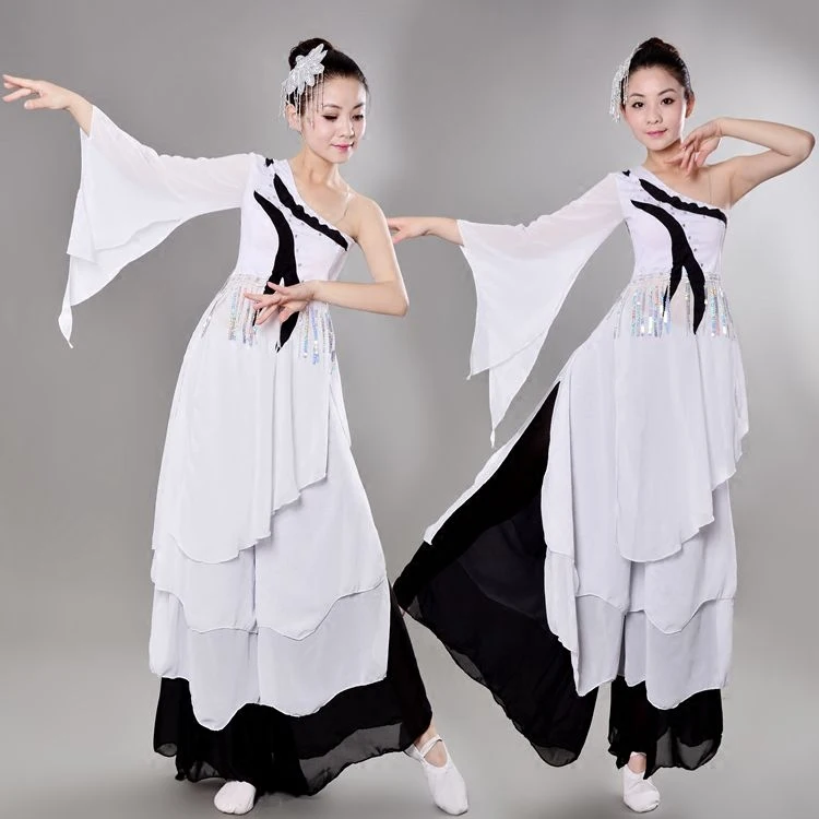 Топы и брюки Женский костюм для китайского классического национального танца