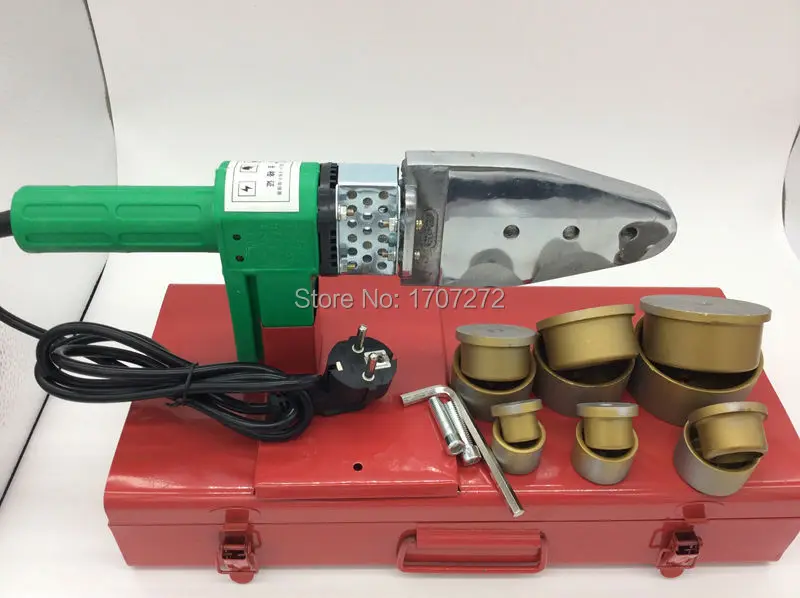 

free shipping Constant Temperature Electronic ppr Welding Machine, plastic welding machine AC 220V 800W, 20-63mm to welding pipe