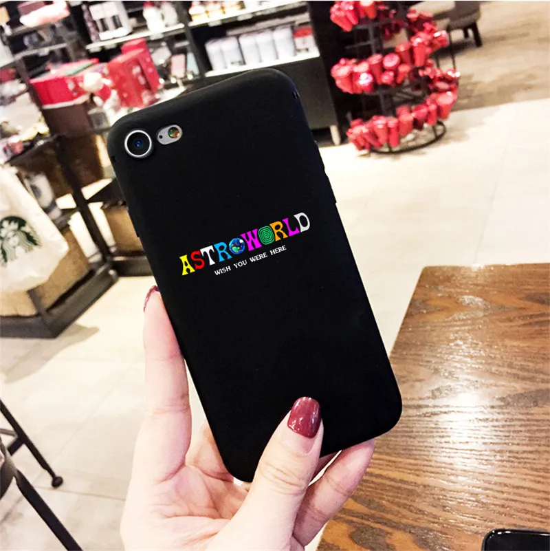 Astroworld желаю вам быть здесь Трэвиса Скотта цветной чехол для телефона для iphone 6 6s 6plus 7 7plus 8 8plus XS XR XSMAX 11 pro