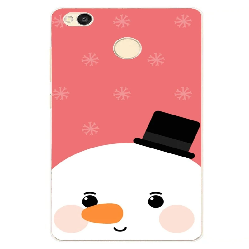 Winter Phone Case For Xiaomi Redmi 4A 4X 5A Note 4 5 A1 Silicone Back Cover AI Christma Funda |