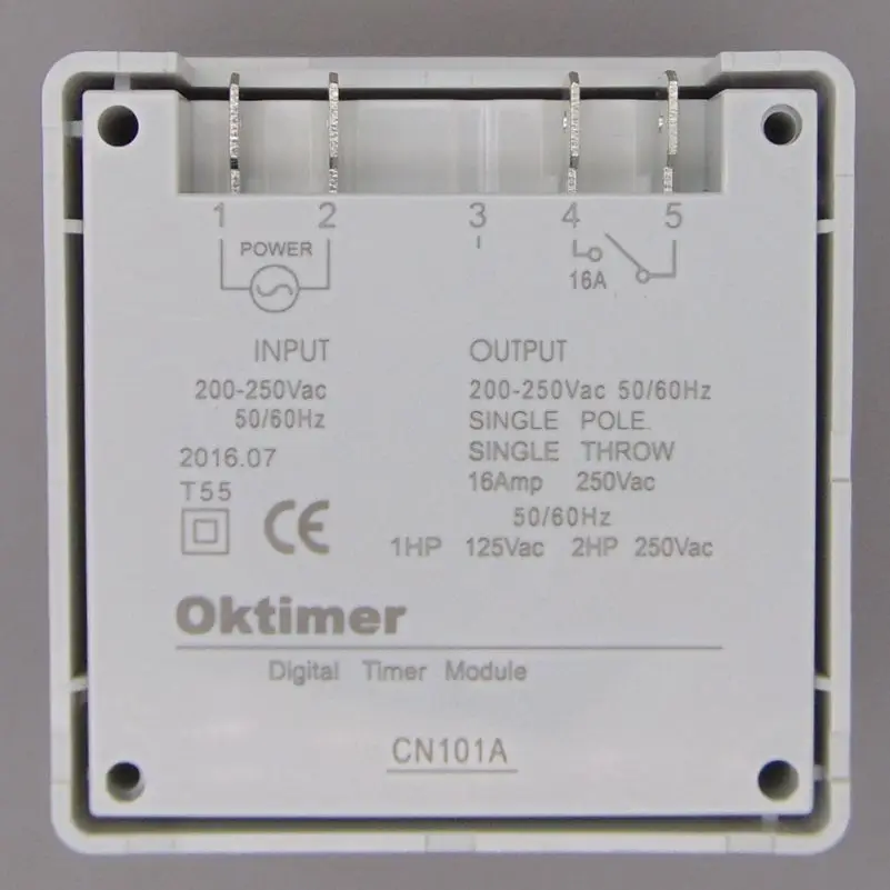 OKtimer CN101A ATake цифровое программируемое реле времени 220VAC 16A|time switch relay|switches programmable220v