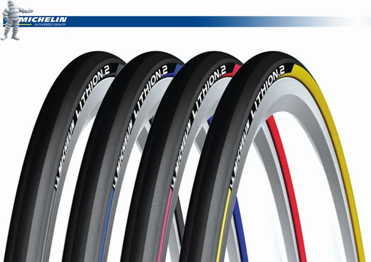 Оригинальные дорожные велосипедные шины LITHION 2 от Michelin 700 * 23C 25C прокол 700C голубые