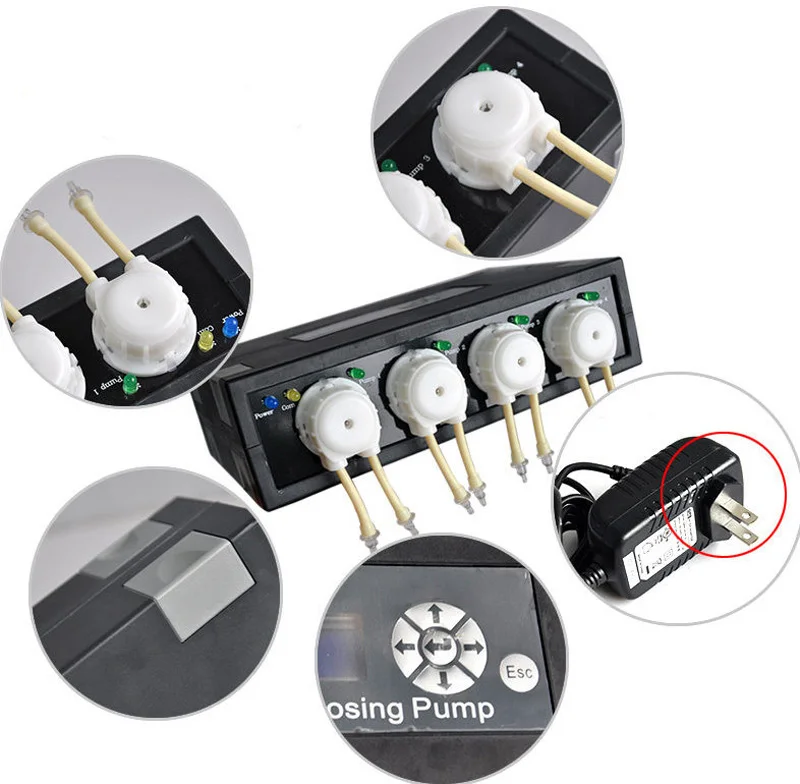 Автоматический дозирующий насос DP 2 3 для аквариума морской воды кораллового рифа