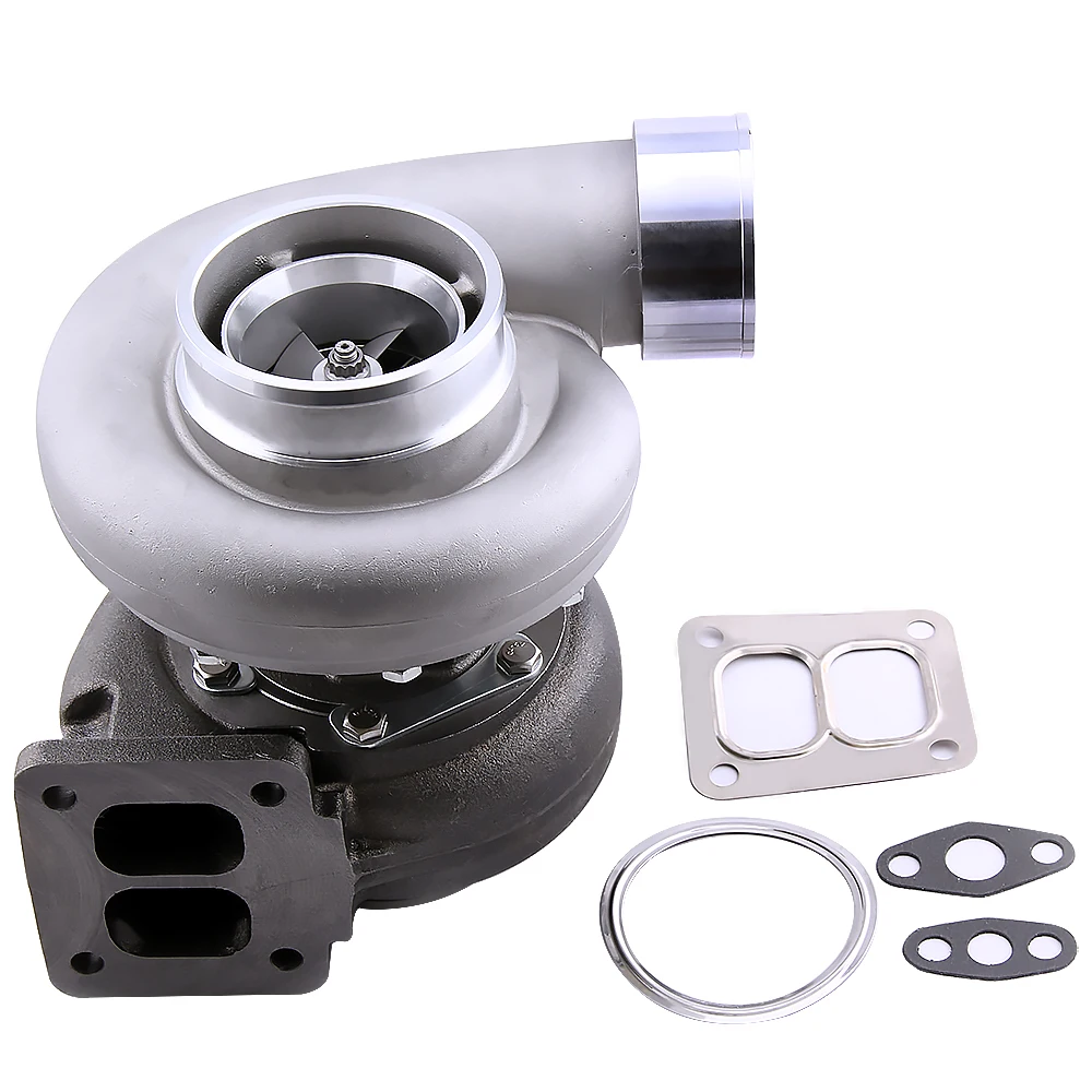 GT45 GT45R Универсальный Turbo/R. 66 A/R 1 05 T4 T66 v ленточный Турбокомпрессор 4 фланец для