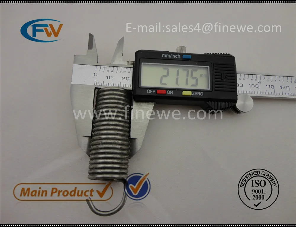 Изготовление на заказ металлическая пружина для удлинения пружин от