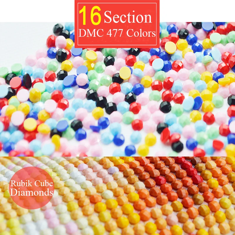 55*48 см Алмазная картина цветок круглые конфеты бусины 5D DIY DMC Вышивка крестом