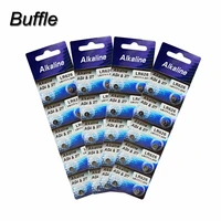 40pcs4pack buffle ag4 1 5v button cell batteries lr626 lr66 377 sr626sw 177 cell watch toys remote drop shipping wholesales