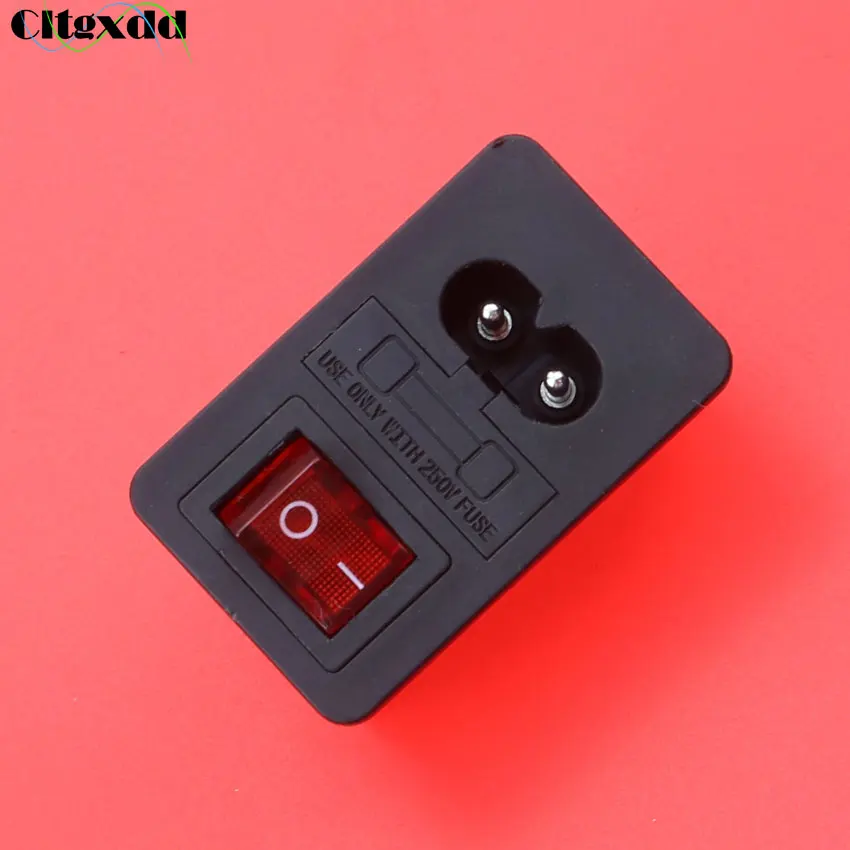 Электрическая розетка Cltgxdd 1 шт. 250 В переменного тока 10 А IEC 320 C8 штепсельная вилка