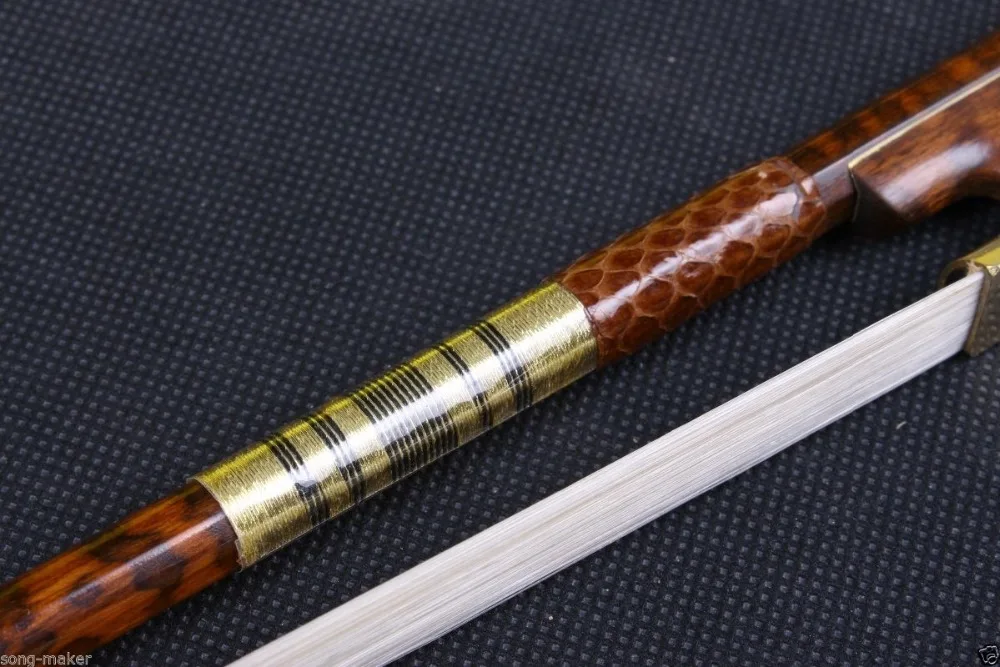 Yinfente Snakewood лук для скрипки 4/4 Профессиональный Pernambuco уровня полноразмерный