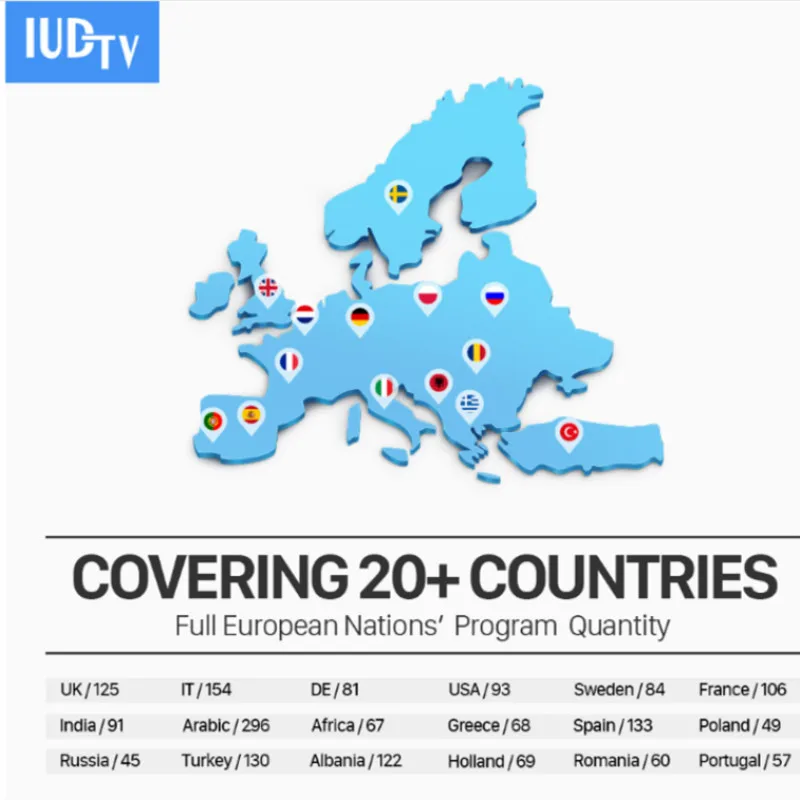 4K лучшая французская Европа IP tv SUB tv IUD tv QHD ТВ подписка канал для просмотра Немецкий Арабский Швеция голландская Великобритания IPTV для ТВ-приставки Android