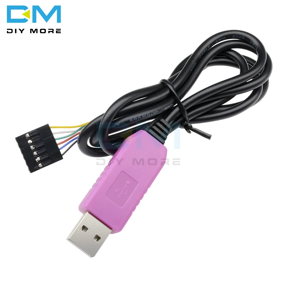 6-контактный 6p PL2303HXD преобразователь USB в RS232 TTL модуль последовательного кабеля для win XP VISTA 7 8 для Android OTG PL2303 HXD случайный цвет
