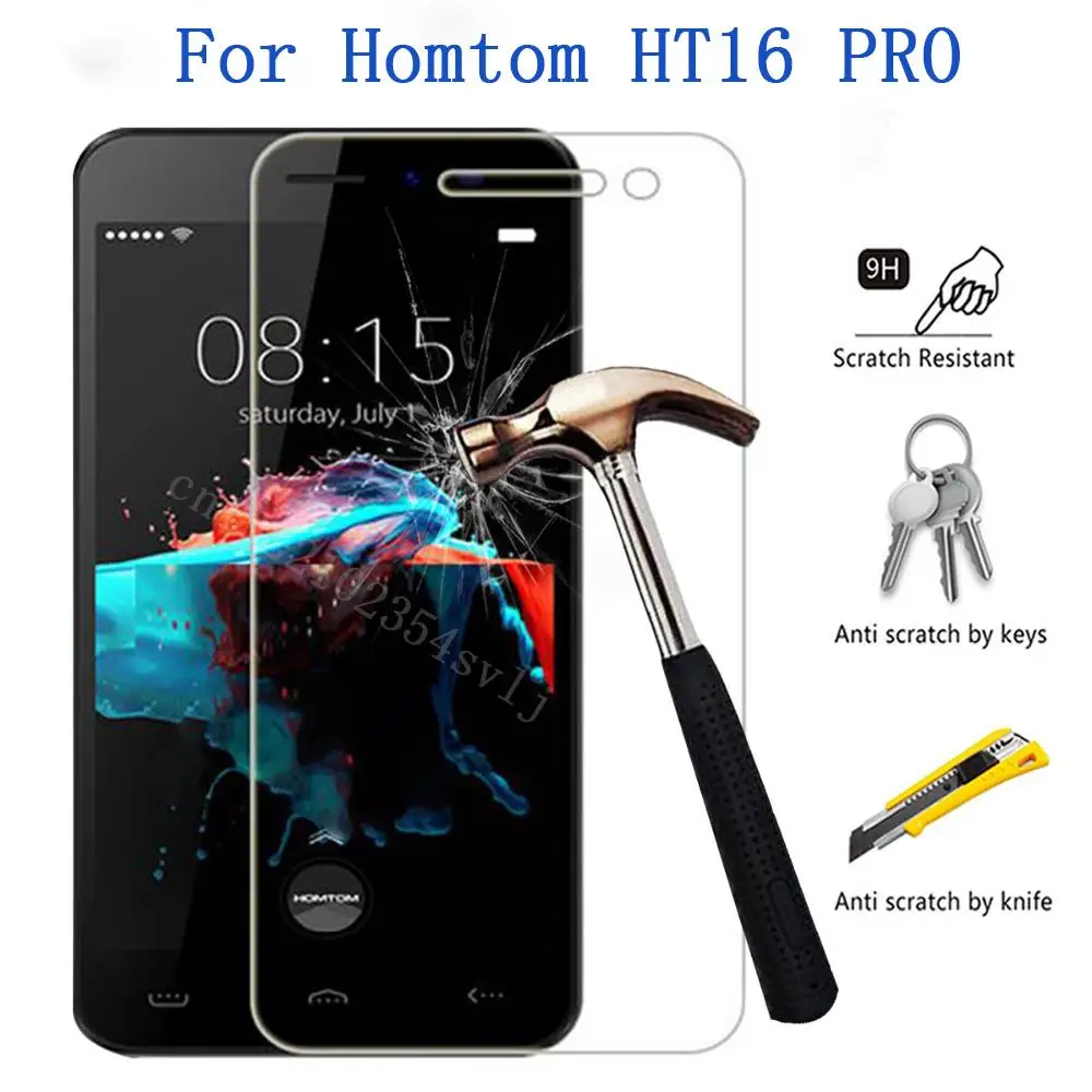Закаленное стекло Homtom HT16 PRO 9H 2.5D Премиум Защитная пленка для HT3/HT3 мобильный