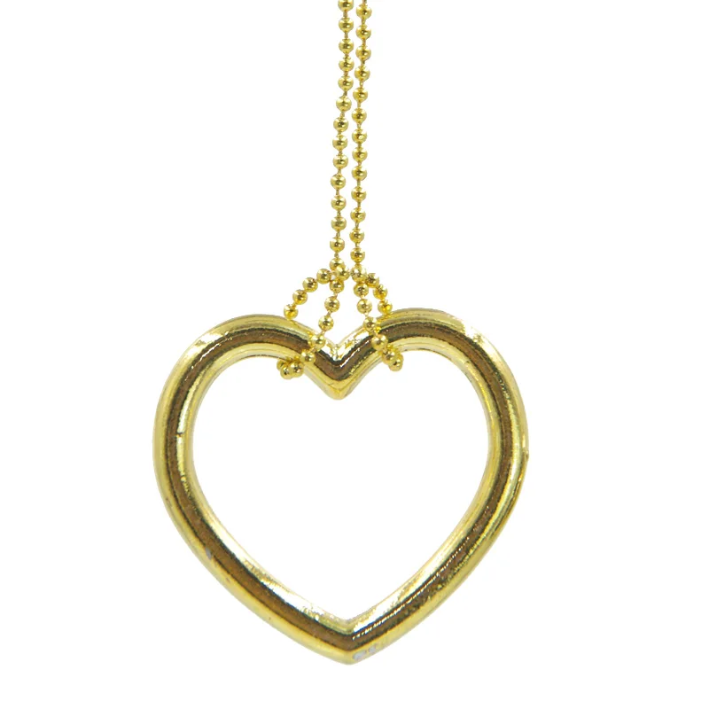 Детский подарок (золото) закрыть Magic с забавным Сердце Узел длинные цепочки Logic