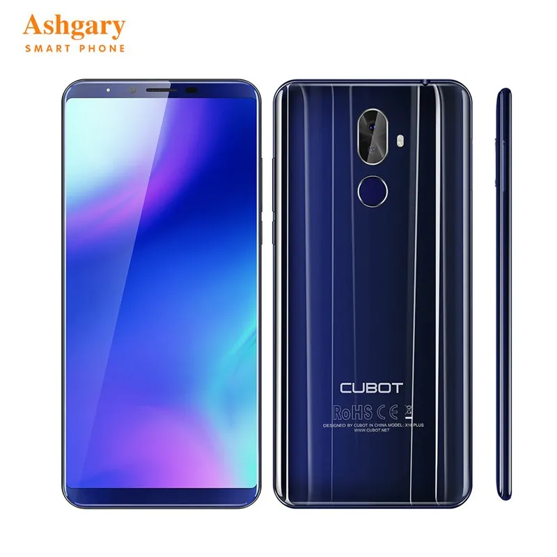 Восстановленный смартфон CUBOT X18 Plus 4G 5 99 ''Android 8 0 MTK6750T Восьмиядерный 4 Гб + 64 ГБ 4000