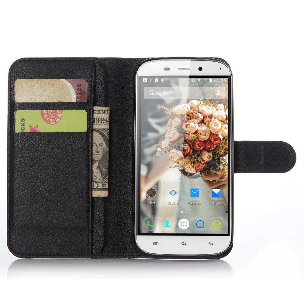 Doogee y100x кожаный чехол с карт памяти стенд Стиль бумажник флип защитная крышка Для
