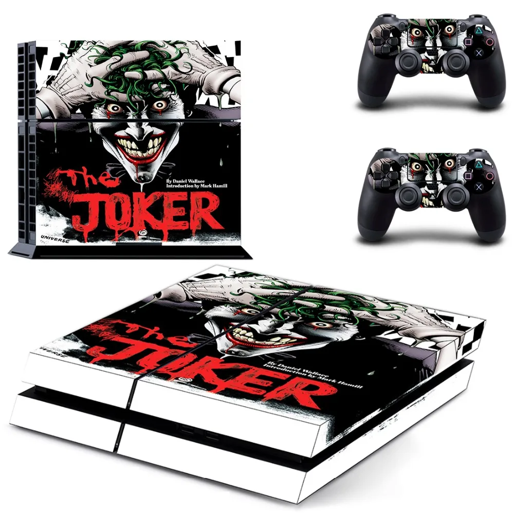 DC Бэтмен и Джокер Флим PS4 наклейка на кожу Виниловая для Sony Playstation 4 консоль 2