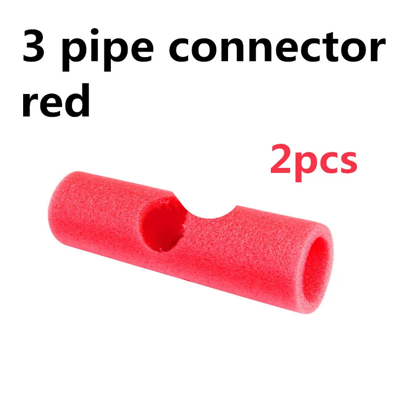 3 pipe connector Детская губка для детского сада, губка для занятий гимнастикой, мягкая губка для родителей и детей, детская игрушка, игровой реквизит, забавные спортивные игрушки на открытом воздухе - Цвет: 3 pipe connector