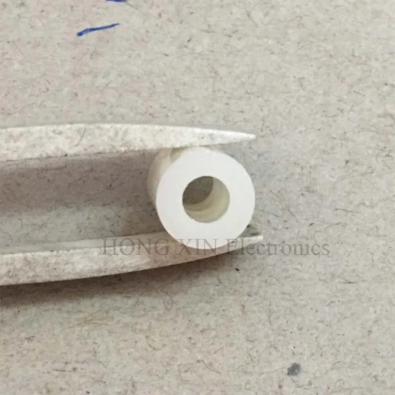 Пластиковая Проставка M3 ABS Rround Белая нейлоновая без резьбы круглый полый