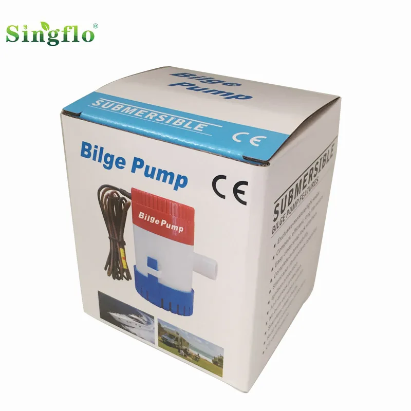 12 V/24 V Погружной рыбацкий лодочный Трюмный водяной насос 750 GPH|bilge water pump|boat bilgewater pump