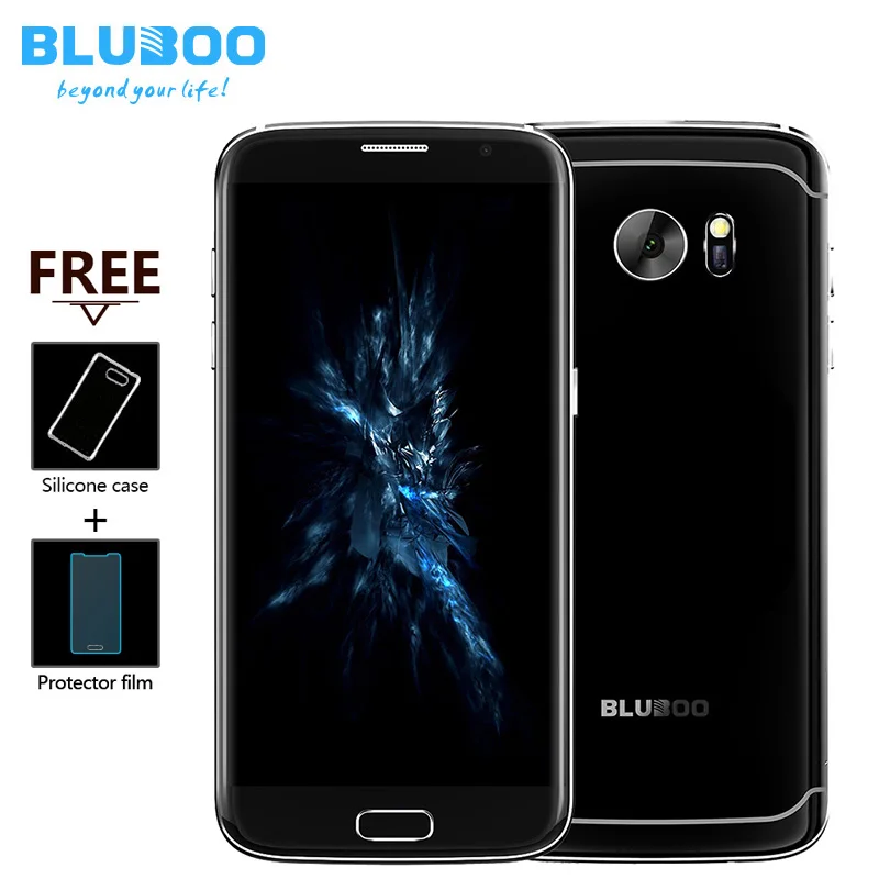 MTK6580A Bluboo Передовой Смартфон 5.5 Дюймов HD IPS Quad Core Android 6.0 Мобильный Сотовый Телефон