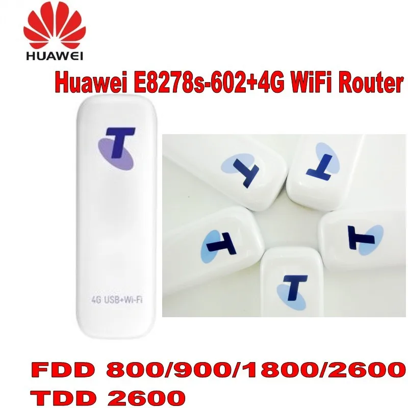 Разблокированный Huawei E8278 e8278s 602 4G модем с беспроводным маршрутизатором lte 4g USB Wifi