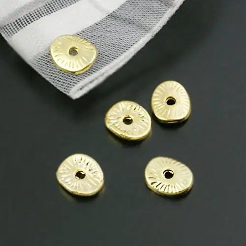 200PCS 6x5MM Antique Silver Zinc Alloy Round or curved brushed disks Jewelry Making Supplies Diy Findings Accessories | Украшения и