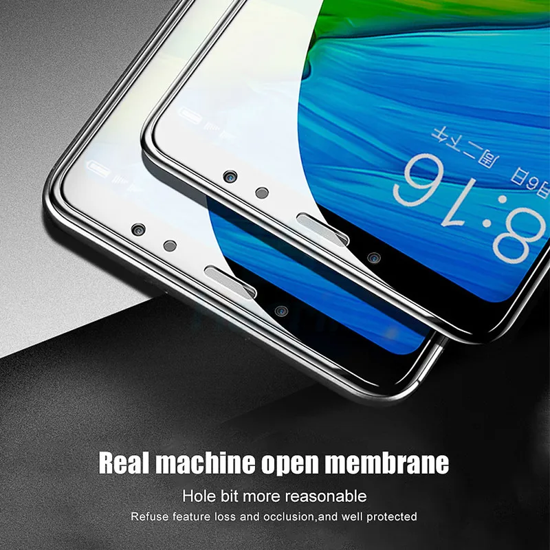 Стекло для Xiaomi Redmi Note 7 Note7 Pro Закаленное стекло протектор экрана полная клеевая