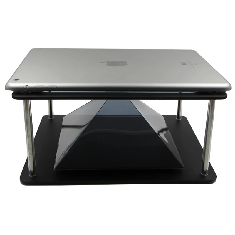 Голографическая Tablet PC 3D проекция Пирамида DIY для Max 12 дюймов ipad 3 Хацунэ мВ