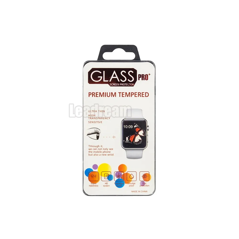 

100pcs DHL 3D Full Cover Tempered Glass For Apple Watch 38mm 40mm 44mm 42mm Screen Protector 9H Full Glue With Retail Package