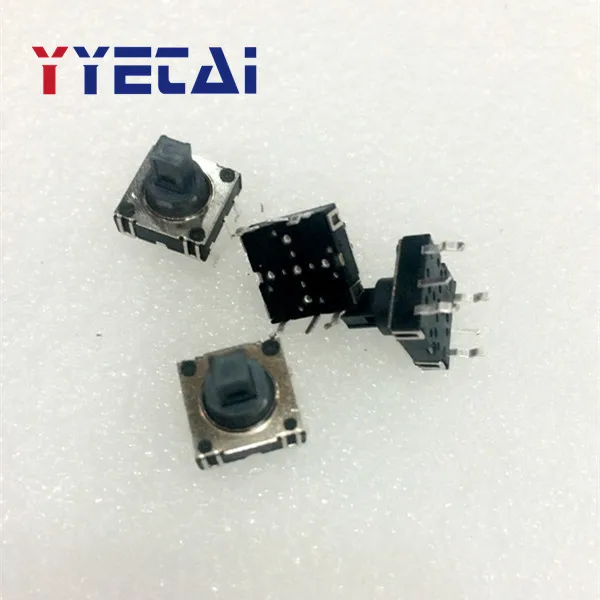 

5PCS 10*10*10 pin 6Pin Multifunctional five-way switch button DD