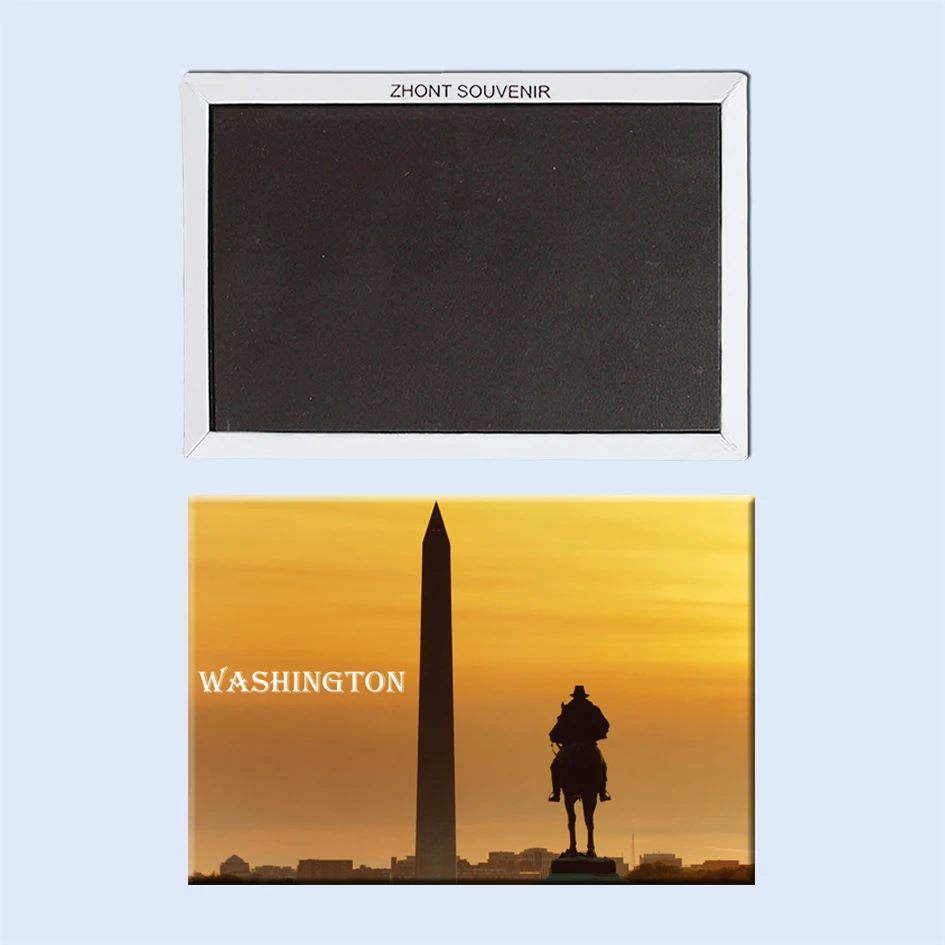 Прямоугольные магниты Вашингтон-Dc-памятные сувенирные 21488 | Дом и сад