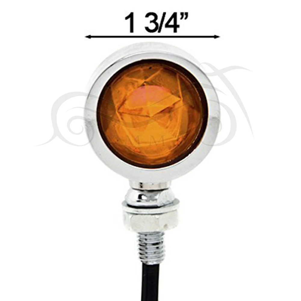 Металлический хромированный поворотник световой индикатор стоп сигнал ходовые