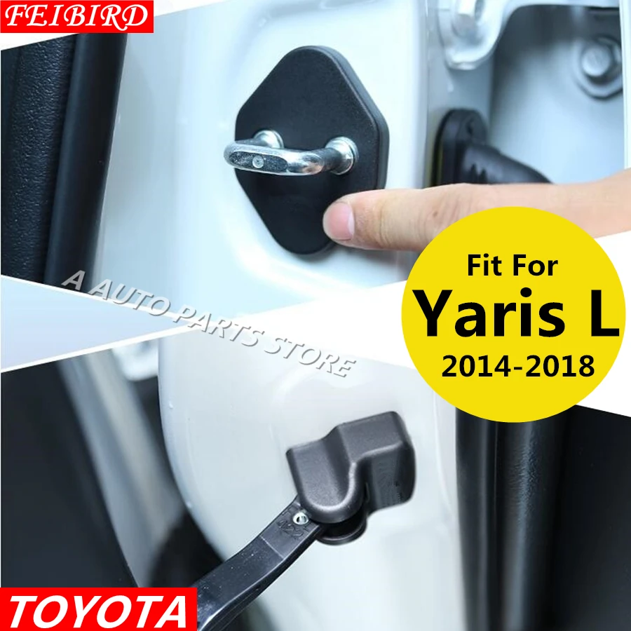 Задняя крышка автомобиля Защитная для Toyota Yaris L 2014 2015 2016 2017 2018|Хромирование| |