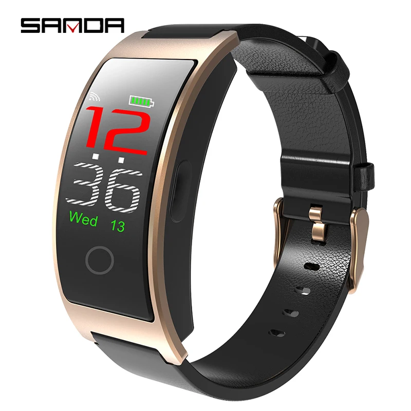 

Color Screen Sanda waterproof Smart Watch for men women clock blood pressure Pedometer Sport Fitness Bracelet Bluetooth watch