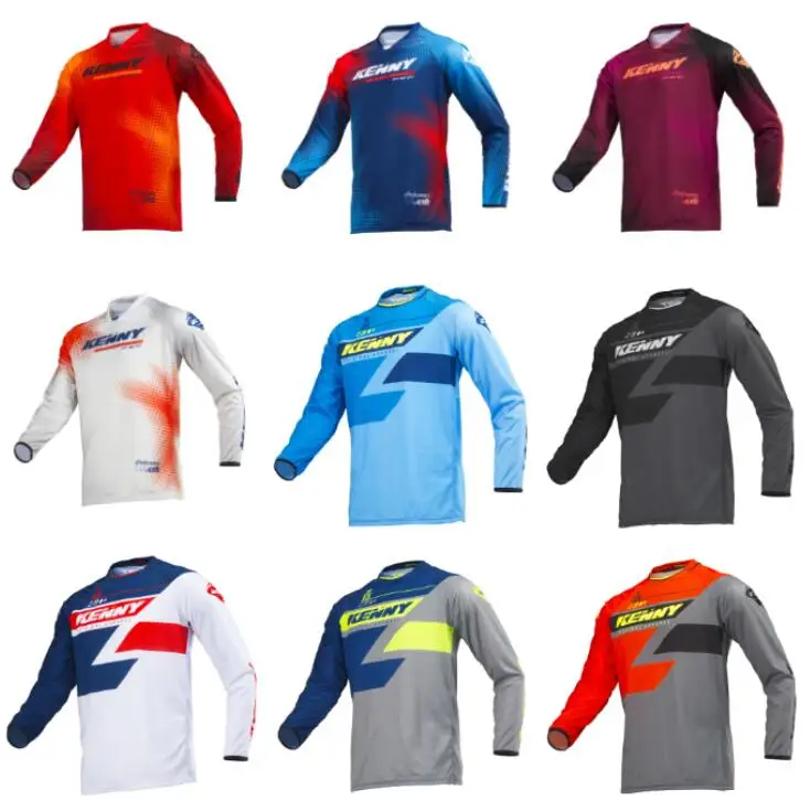 NEW 2019 Quick dry Kenny Moto Jersey MX bike Bike Motocross BMX DH MTB T Shirt Clothes Long Sleeve Breathable | Спорт и развлечения