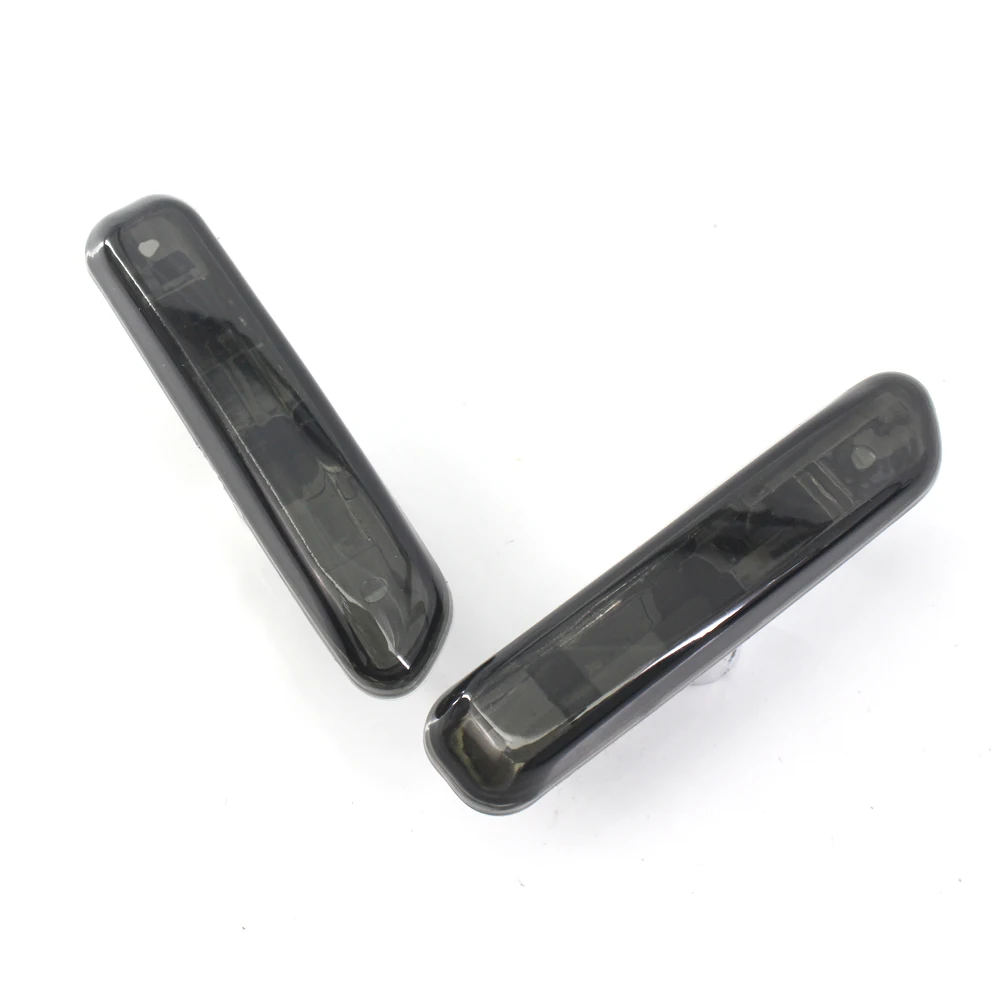 2 шт. прозрачные линзы светодиодные боковые габаритные огни для BMW 3 серии E46 4