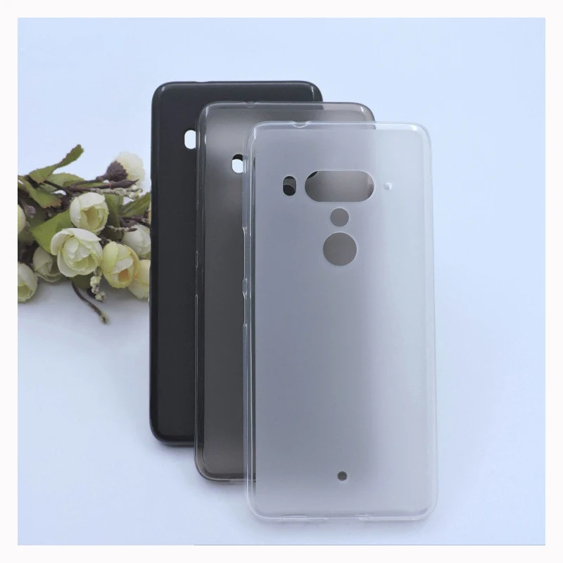 Чехол для HTC U12 plus 1 шт. прозрачный мягкий чехол из ТПУ задняя крышка U12plus s|Бамперы| |