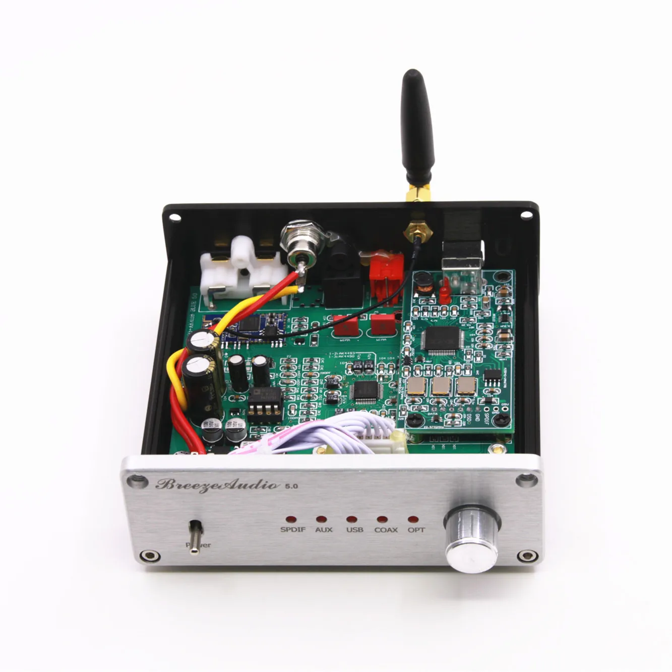 Готовый SU4 Bluetooth 5 0 AK4493EQ + XMOS USB аудио ЦАП оптоволоконный коаксиальный входной