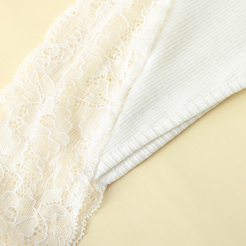 Женский кружевной эластичный жилет на бретельках с V-образным вырезом из шелка и