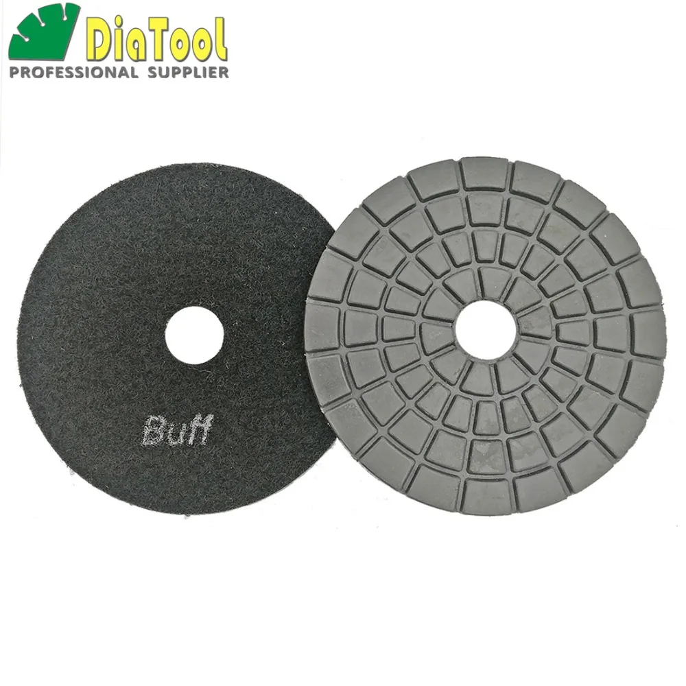 Diatool 8 шт./компл. 4 &quotПрофессиональный алмазные гибкие мокрый Полировальные