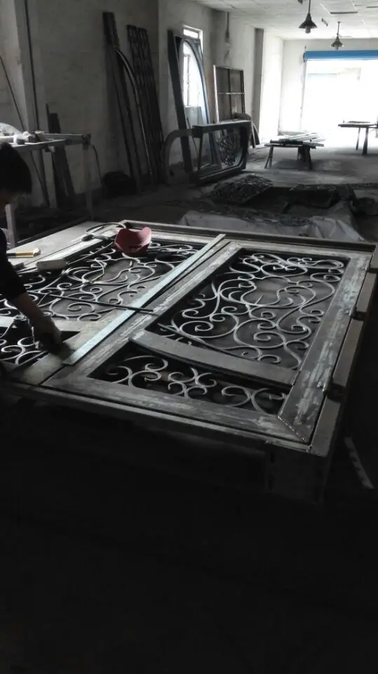 

Hench 100% steels metal iron insualted front doors for homes