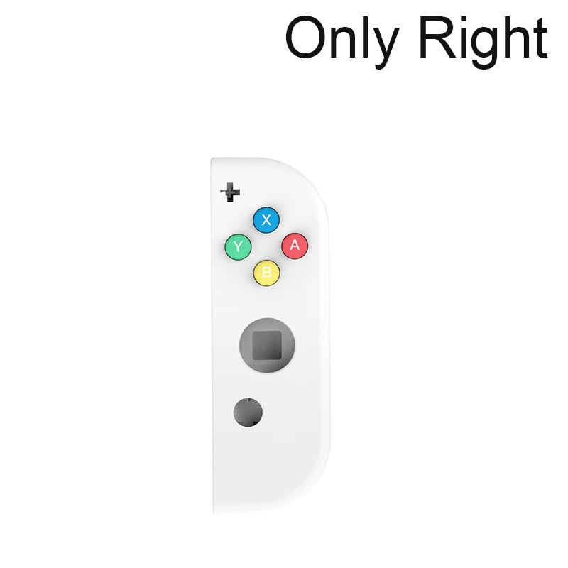 DIY Сменный переключатель оболочки для Kind switch NS чехол для joy con shell Mutil сочетание цветов - Цвет: White Right joy con