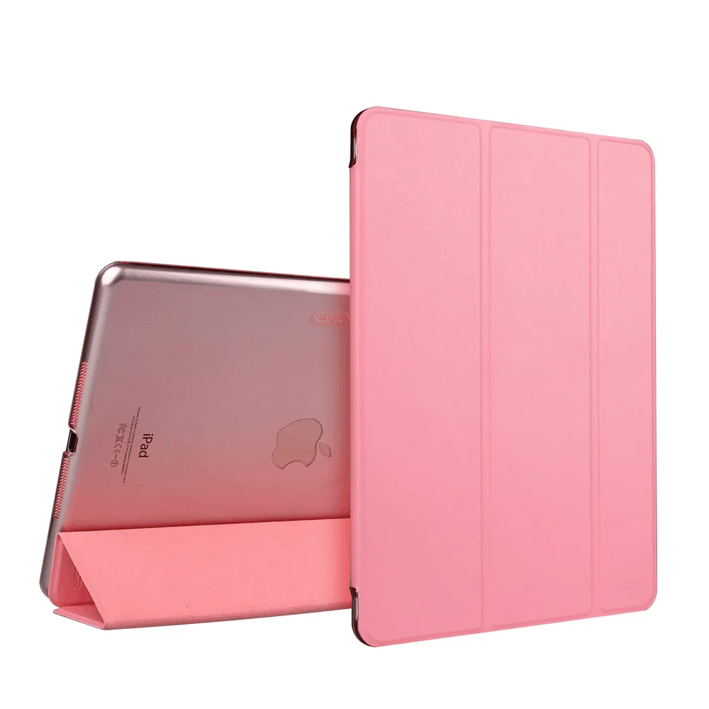 Чехол для iPad воздуха, ESR ура Цвет PU прозрачная задняя Ultra Slim Light Вес Trifold Смарт чехол для iPad воздуха/5