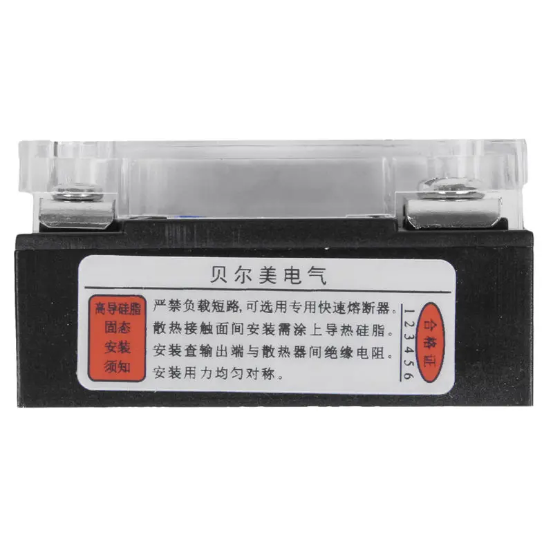 24-480V AC DC для 3-32VDC выход однофазный SSR твердотельное реле 40A | Обустройство дома