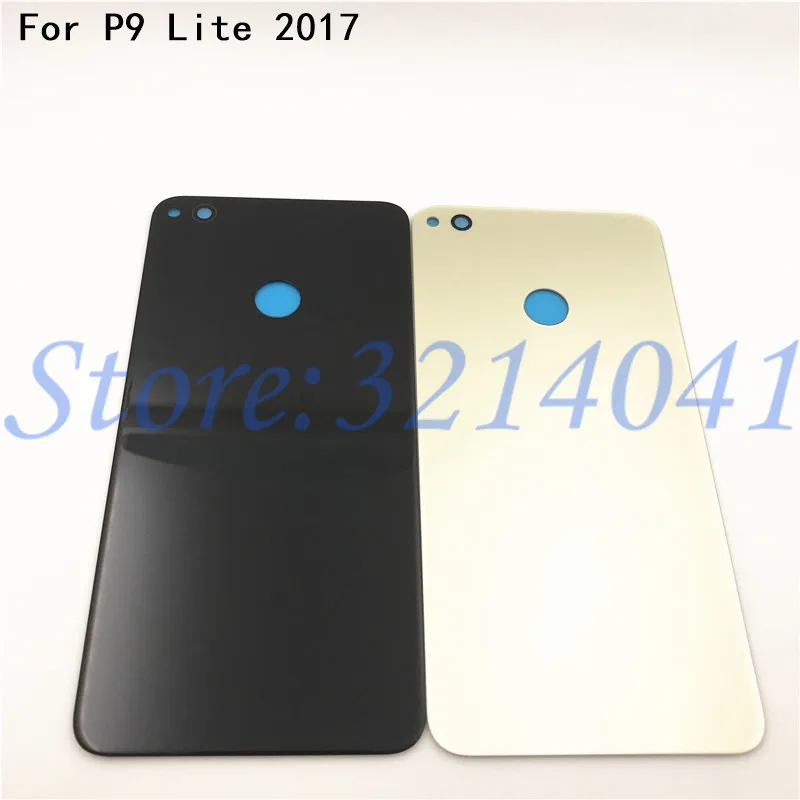 Стеклянная крышка аккумулятора для Huawei P9 Lite 2017 Задняя стеклянная задняя задней